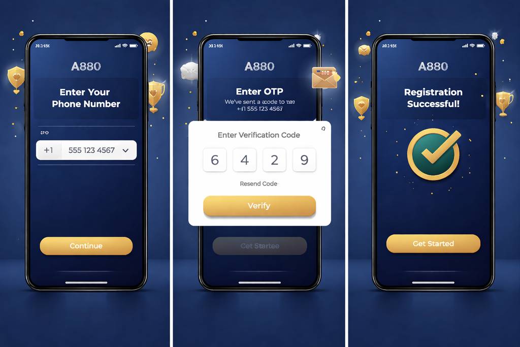 A880 Sign In Steps and Interface A880 Sign In Steps and Interface